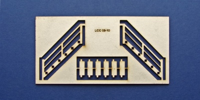 LCC 03-10 OO gauge signal box staircase